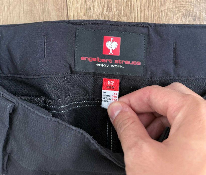 Engelbert Strauss 52 L barbati pantaloni full softshell
