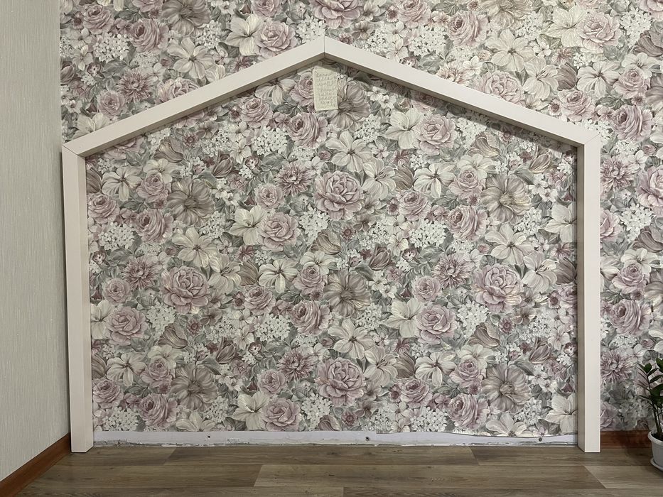 Детская кроватка домик