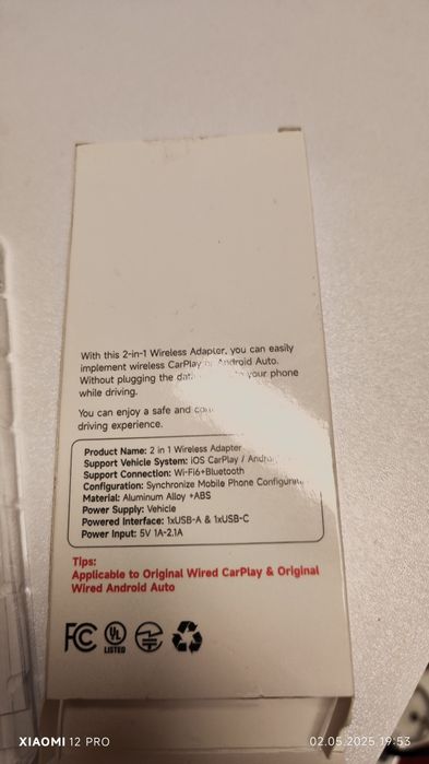 Stick usb AA și carplay