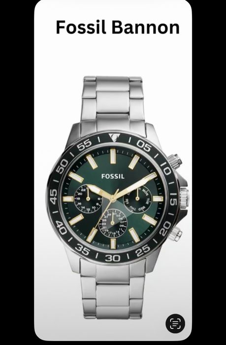 Ceas Fossil Bannon Green Cronograf (impecabil, fara urme de uzura sau zgarieturi)