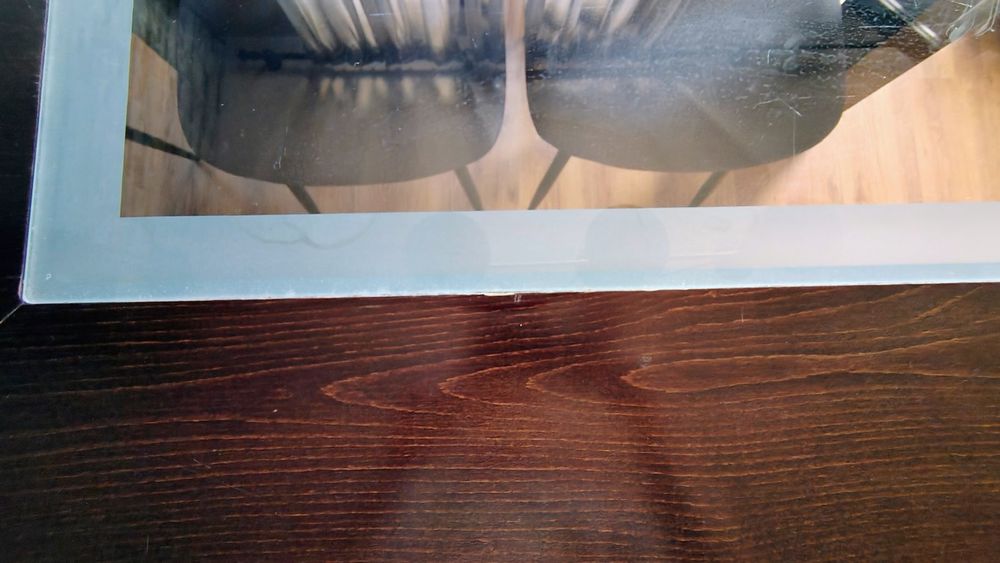 Комплект холна и трапезна дървена маса