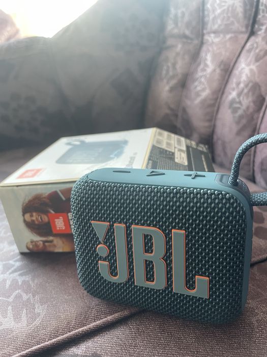 JBL GO 4 – Водоустойчива Bluetooth Колонка (Тъмносиня/Teal)