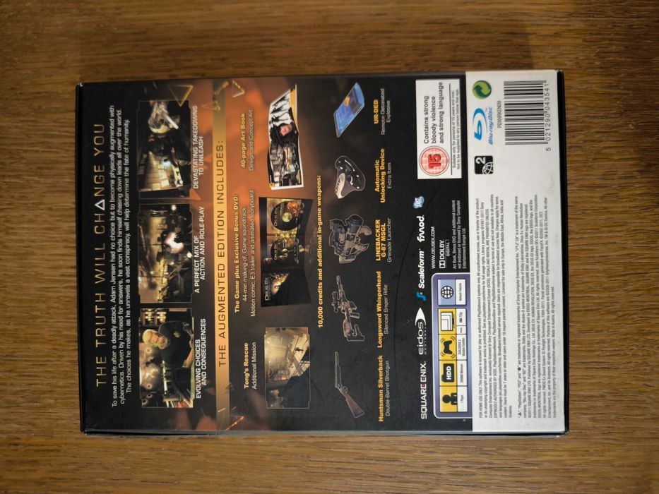 Deus Ex Human Revolution Augmented Edition Game 65лв. Игра за Ps3