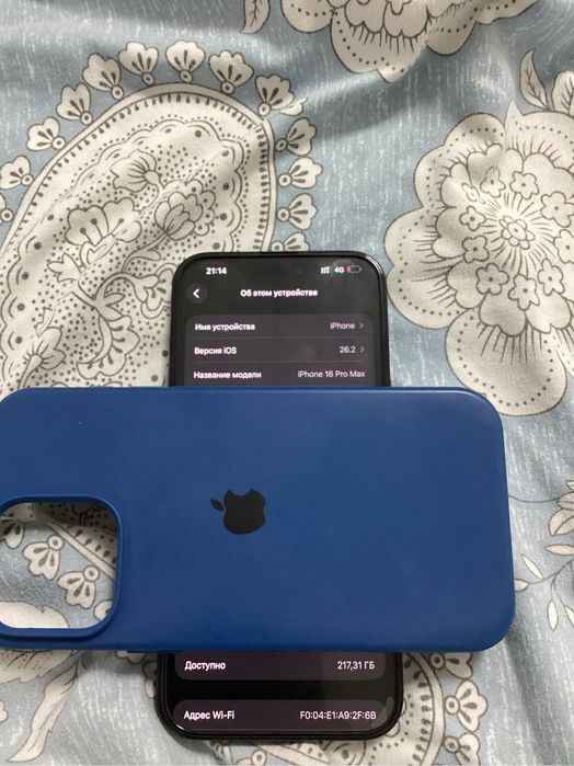 Iphone 16 pro max [256 GB] обмен на Macbook