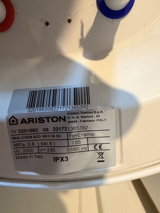 БОЙЛЕР Аристон 100 литра