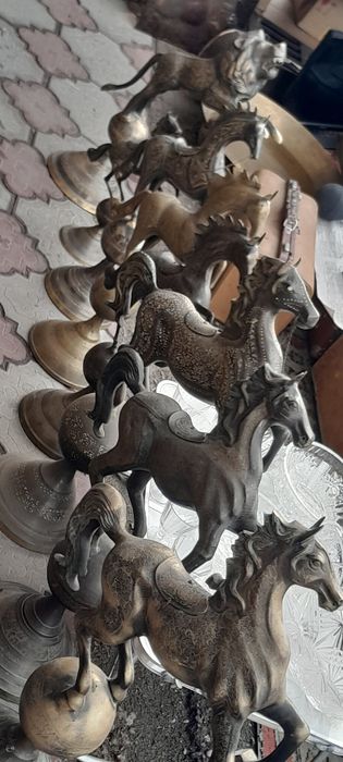 Статуэтки Лошади Бронза Фарфор Латунь Чугун Селюмин в Оригинале!