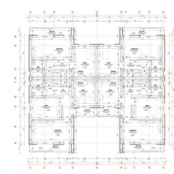 Casa - 4 camere, 50 mp - Cart. Arhitectilor