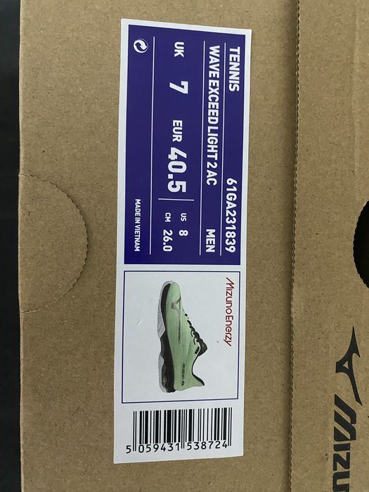 adidasi mizuno enerzy 41