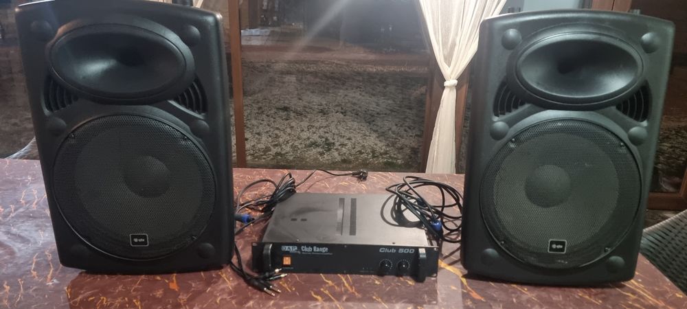 Boxe qtx 350w rms pus putere 500w rms