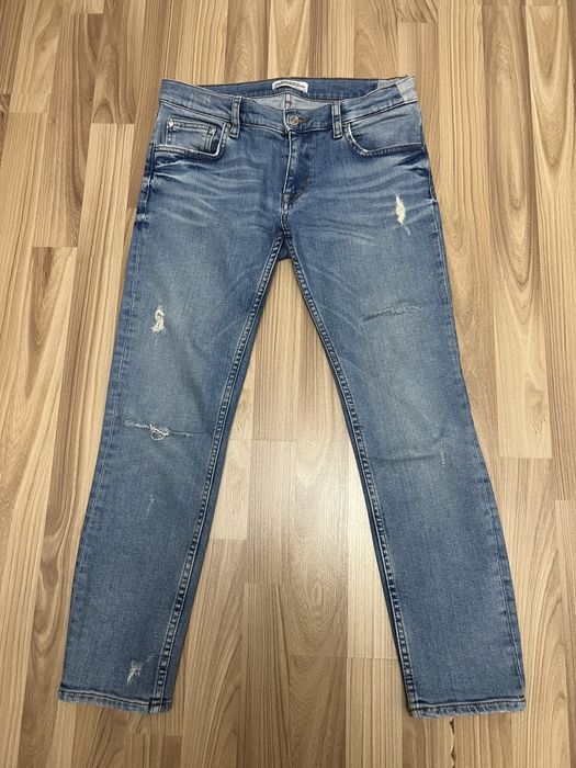 Blugi zara albastrii