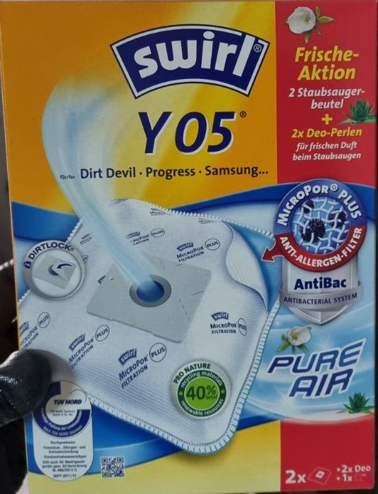 торби за прахосмукачки SWIRL
