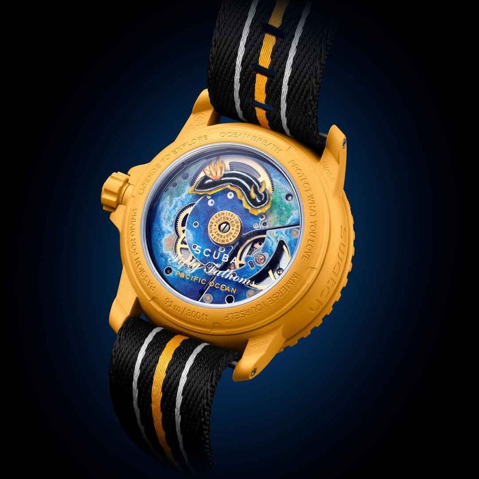 Blancpain X Swatch Scuba Fifty Fathoms Pacific Ocean