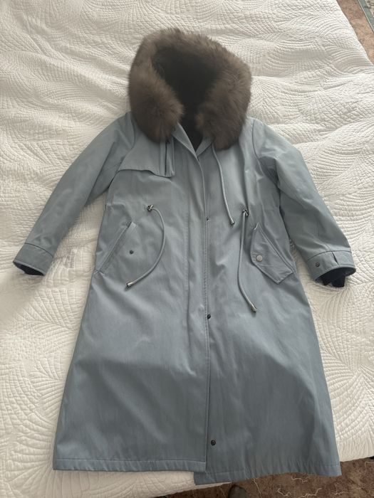 Парка зимняя, мутон внутри