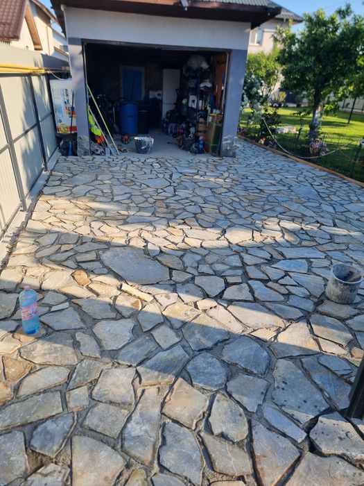 Pavaj din piatra naturala din Grecia
