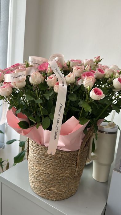 Свежие букеты цветов