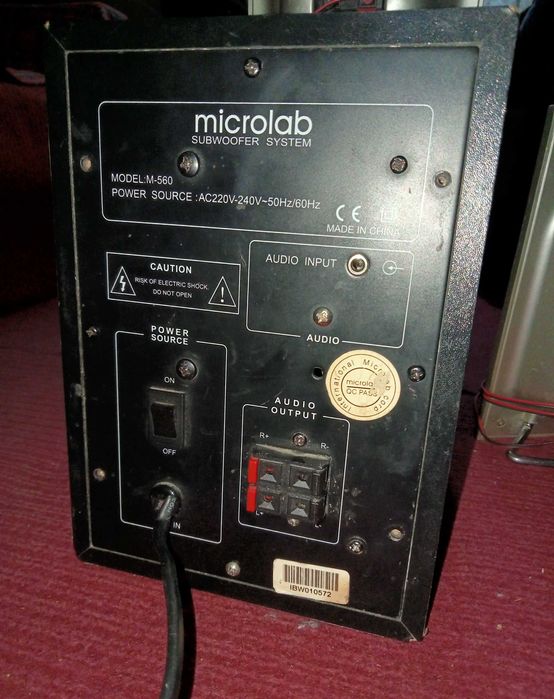 Саббуфер Mikrolab M-560