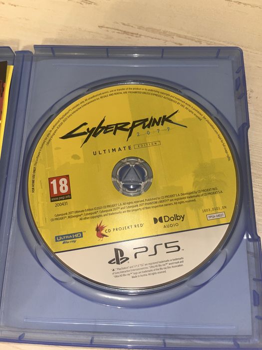 Cyberpunk 2077 Ultimate Edition PS5