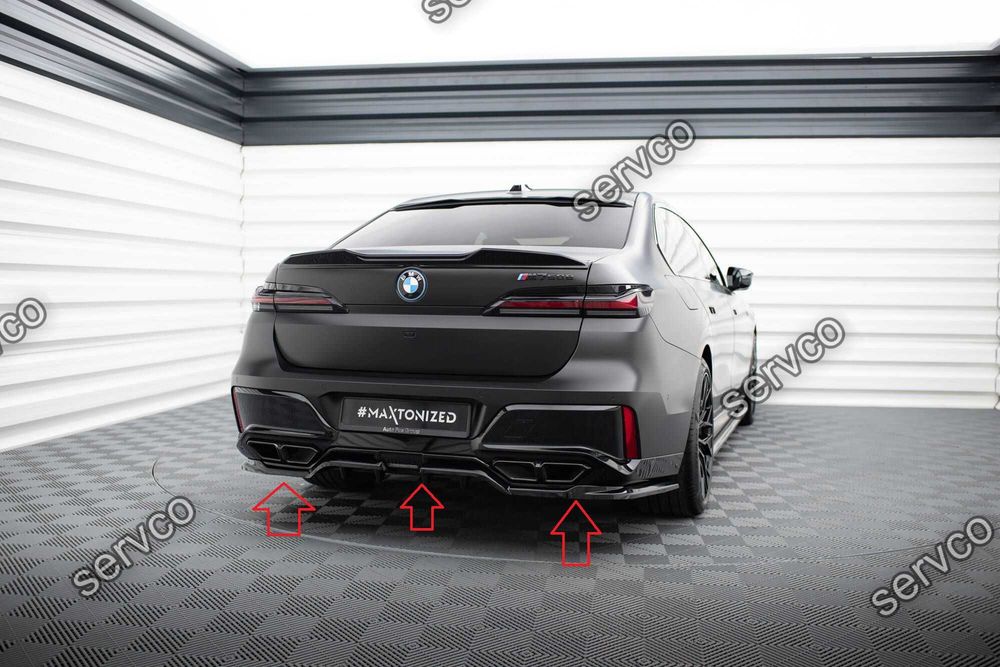 Pachet Set Body kit tuning compatibil cu Bmw Seria 7 G70 M760e 2022- v9 - Maxton