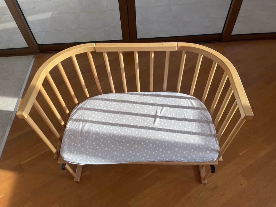 Странично Бебешко легло Next to me - Baby Bay