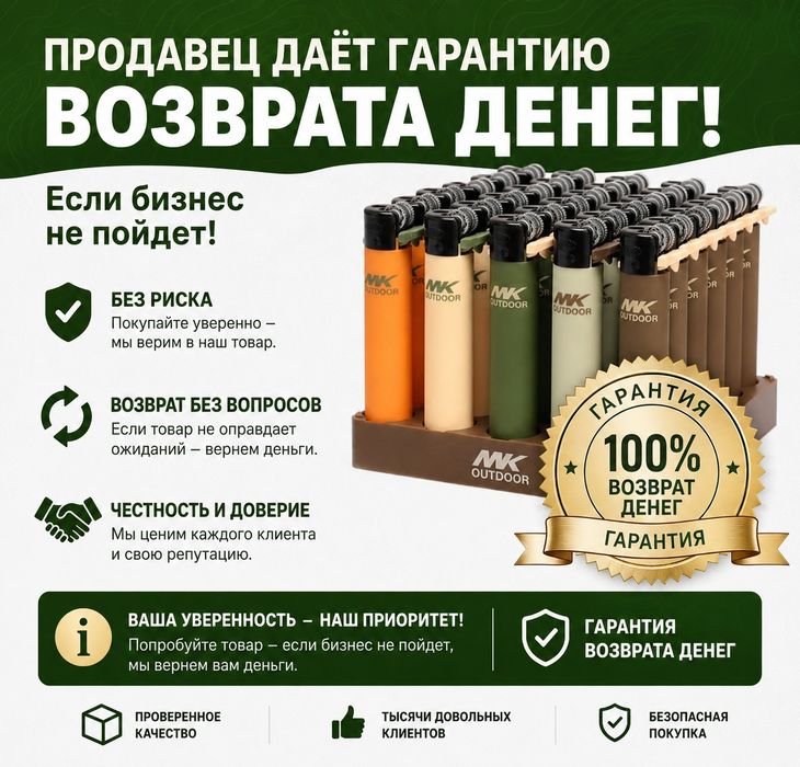 Дайын бизнес Гарантия возврата товара Доход от 500 000 тг