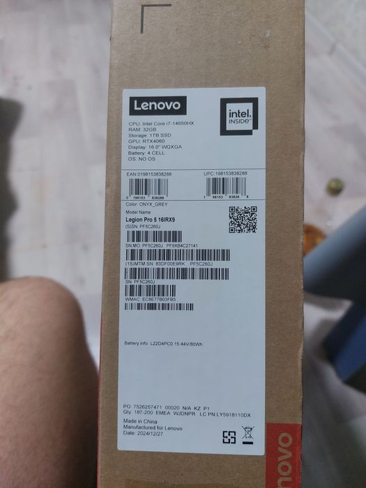 Ноутбук легион про 5 игровой