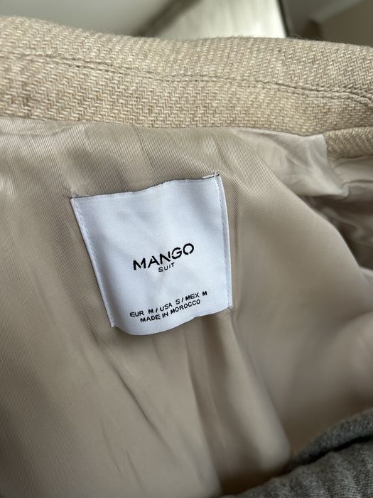 Шерстяное Пальто Mango размер M