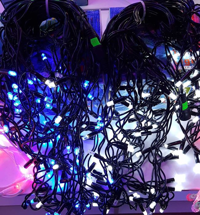 Instalatie turturi flash profi fir foarte gros profi leduri mari