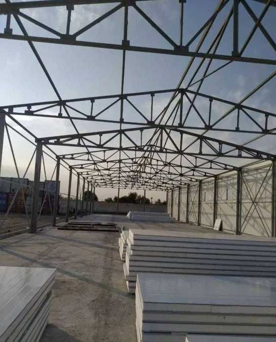 сэндвич панель кровля | sendvich panel tom | монтаж установка