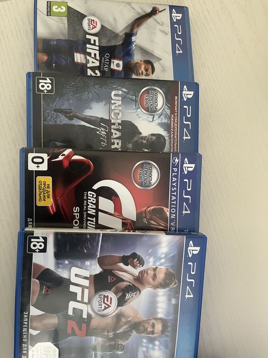 Продам диски на PS4slim