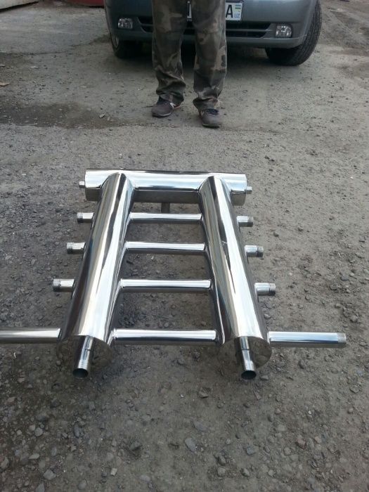 Изготовление теплообменников и гидрострелок из нержавеющей стали.