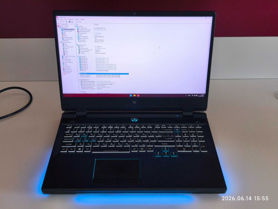 Ноутбук Acer Predator Helios 500