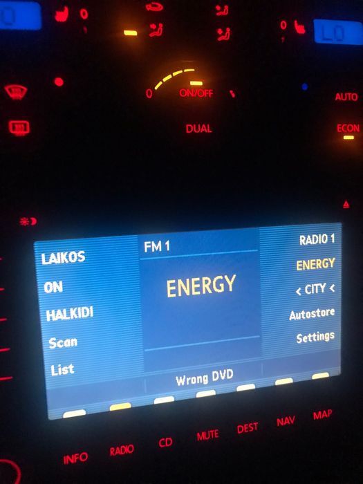 Навигация mfd2 vw passat b6 golf5 Туран