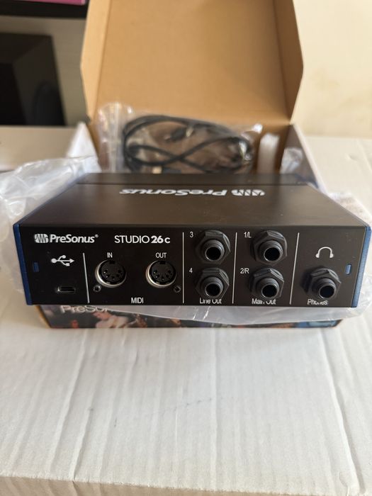 Interfata audio Presonus Studio 26C  (nu volt focusrite apollo usb)