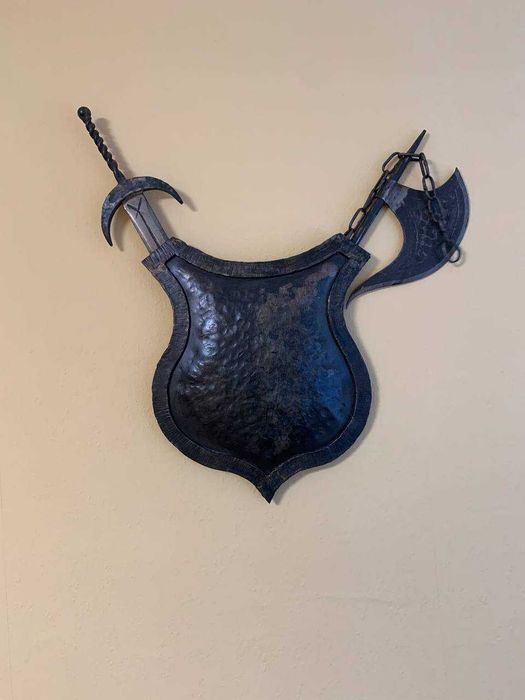 Холна / Декоративна маса от ковано желязо