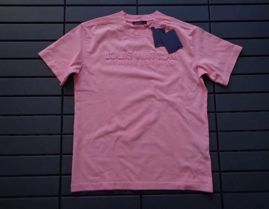 Мъжка тениска Louis Vuitton Washed Ribbed T shirt