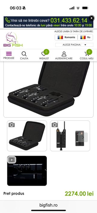 Vand senzori DAM MAD Hi-T Bite Alarm 4+1