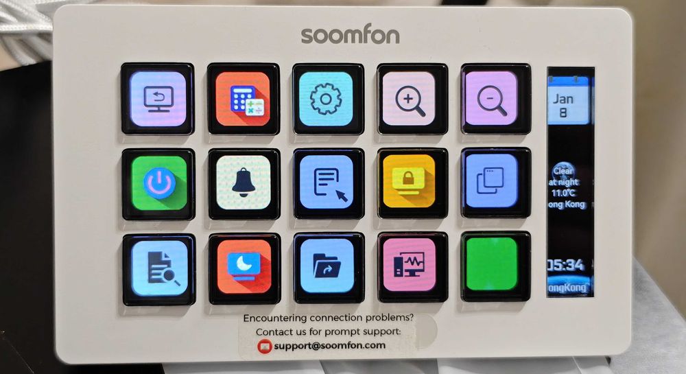 SOOMFON Stream Control Deck (контролер за стрийминг, стрийм дек)