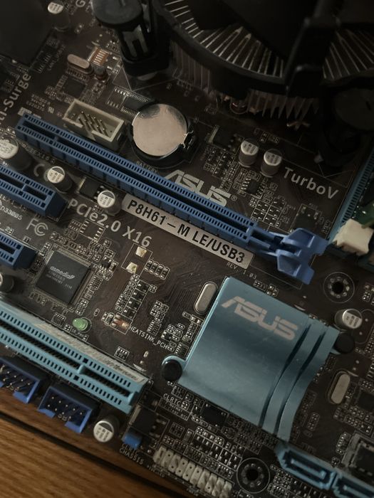 Kit placa de baza intel i7 2600, 8 gb ddr3