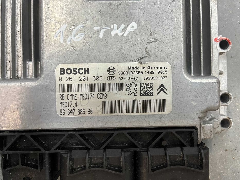 Компютър двигател ECU BOSCH MED17.4 Peugeot 1.6 THP