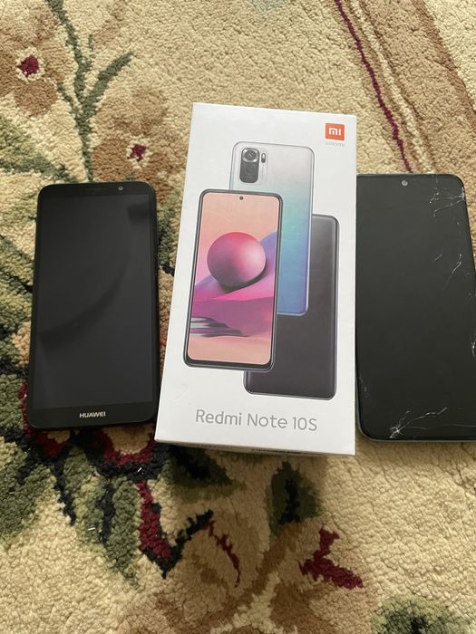 Редми ноут 10s и HUAWEI