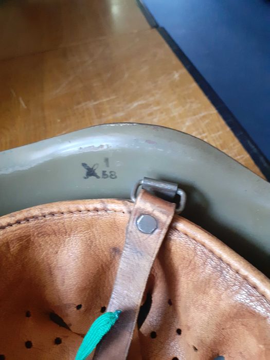 Cască militară cehoslovacă Model 53, fabricată 1958, rară, colectie!