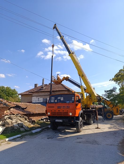 Кран , услуги с кран и камион с кран