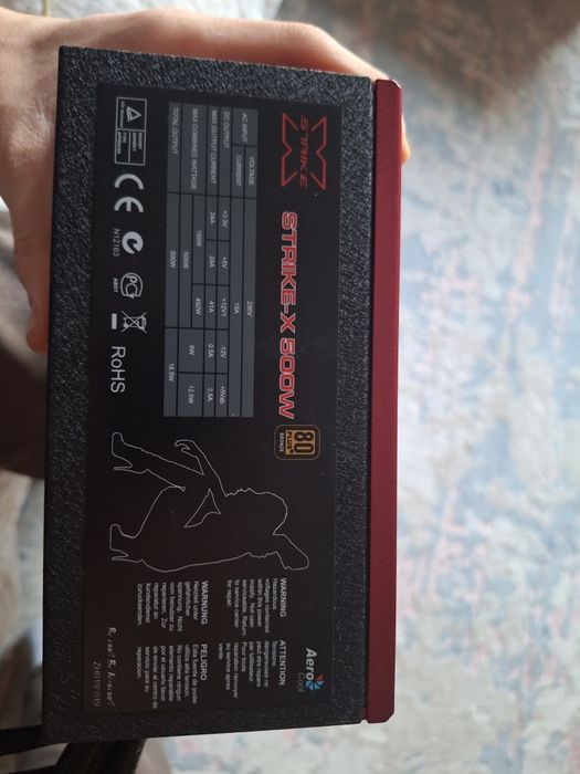 Блок питания 500w 80bronze