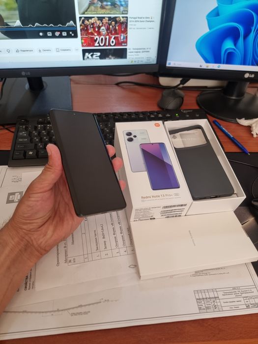 Redmi note 13pro plus 5G 12/256gb iwlawi zur aybi yuq tozza telefon