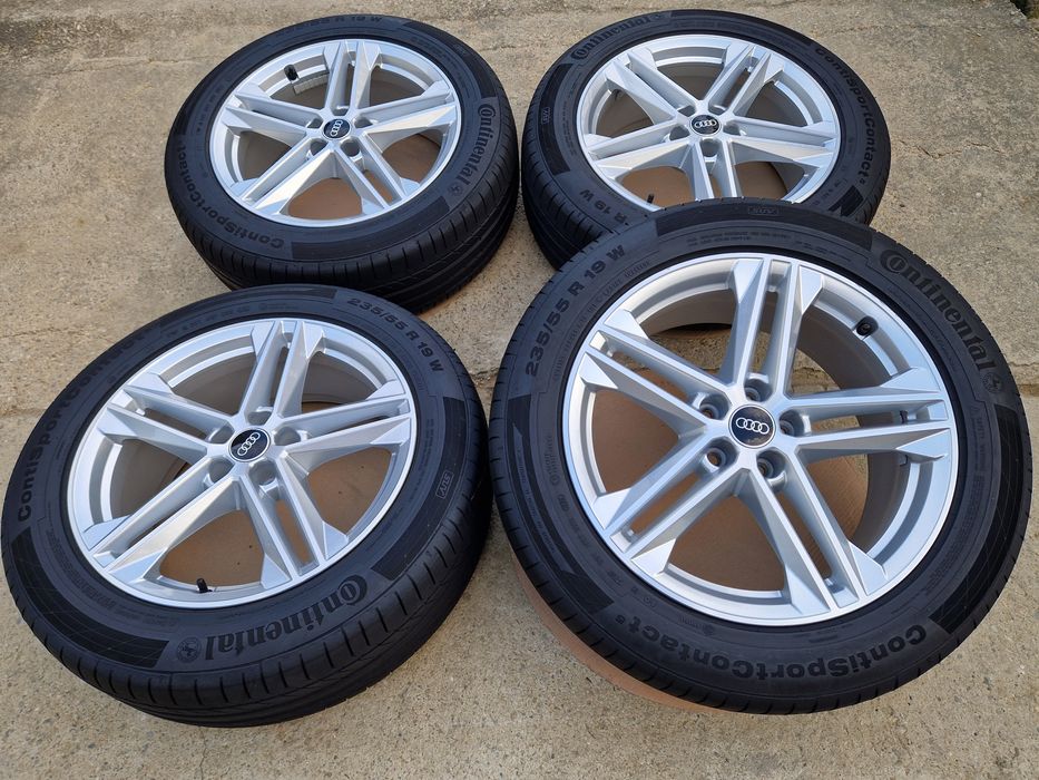 Roti/Jante Audi Q5 FY anvelope vara  235 55 19 Dot 2024