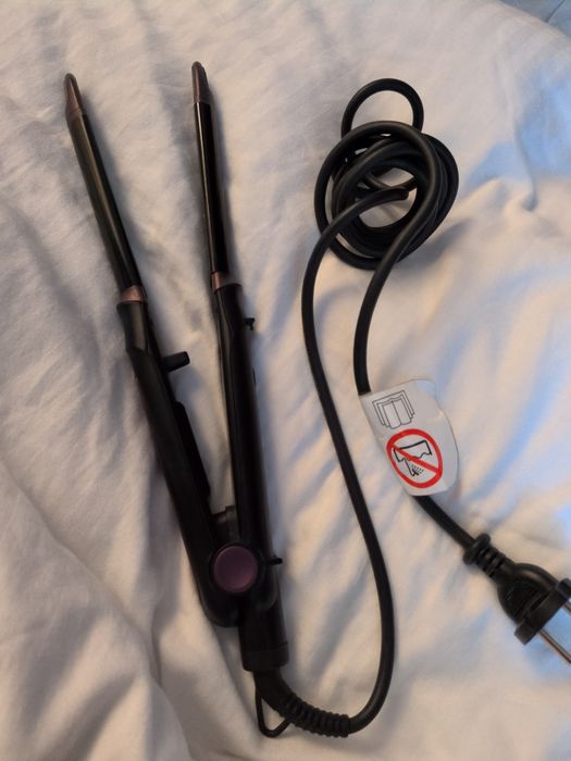 Маша/преса за къдрене и изправяне 2 в 1