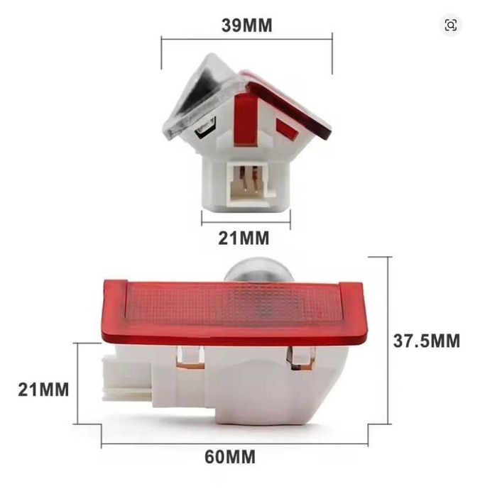 Mercedes LED Светещо Лого за Врата