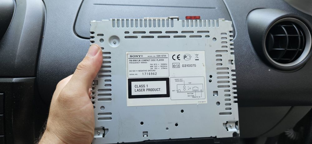 Продажба на авторадио CD, MP3, Sony