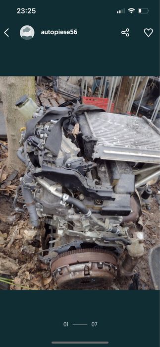 Motor complet Toyota hilux 2.5 2KD 2015 70.000 km piese dezmembrari