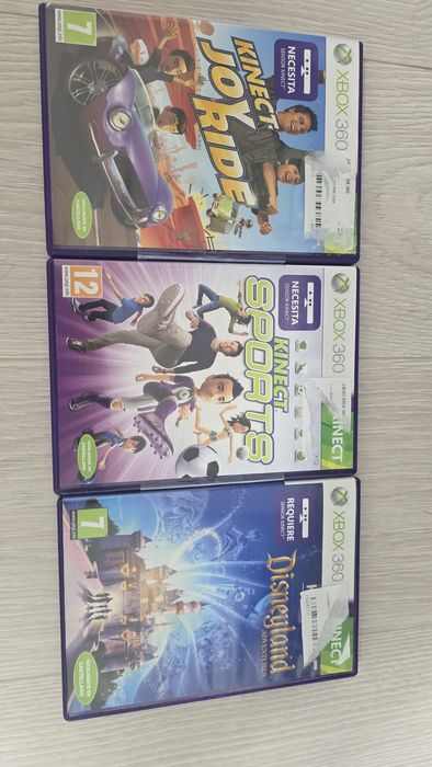 Pachet jocuri xbox 360 kinect